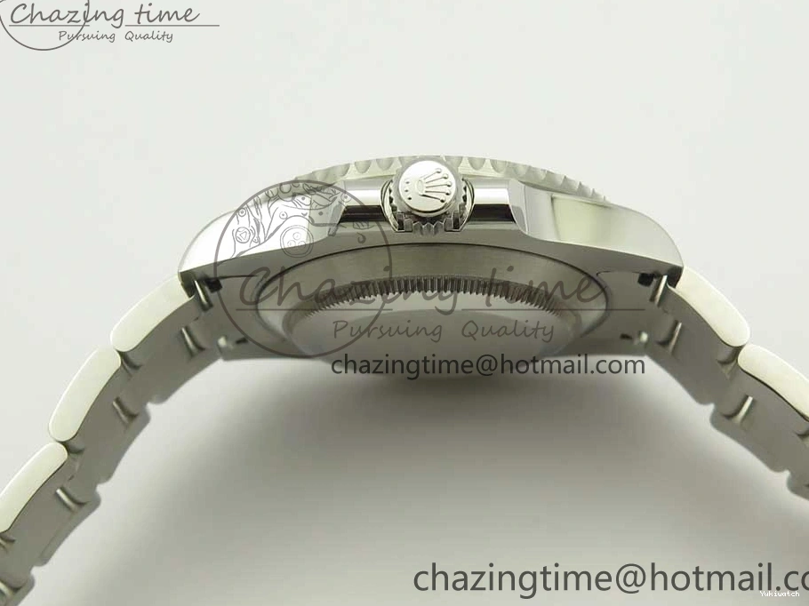 Best Green SA3135 904L on Ceramic V9F 116610 1:1 SS LV Edition Bracelet Submariner 0511